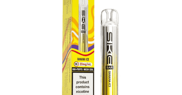 Banana Ice | SKE Crystal 600 Pro Prefilled Pod Kit