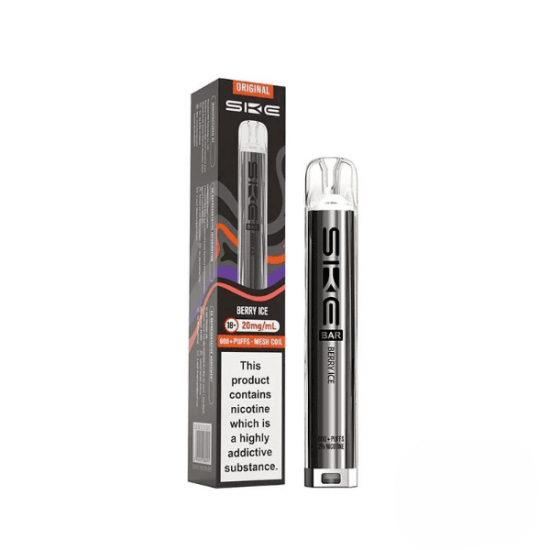 SKE Original Bar 600 Compliant Post June 1st Prefilled Pod Kit [Berry Ice / 20mg]