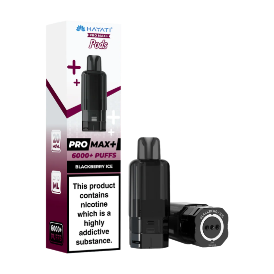Hayati Pro Max+ - Refills - Blackberry Ice