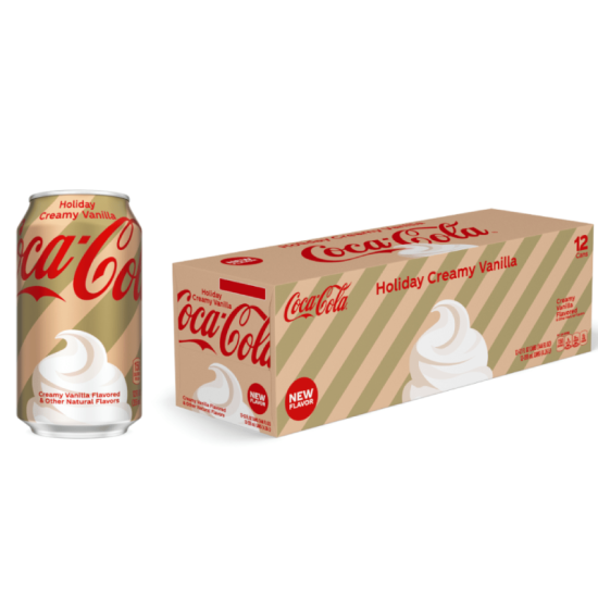 Coca Cola Holiday Creamy Vanilla 330ml