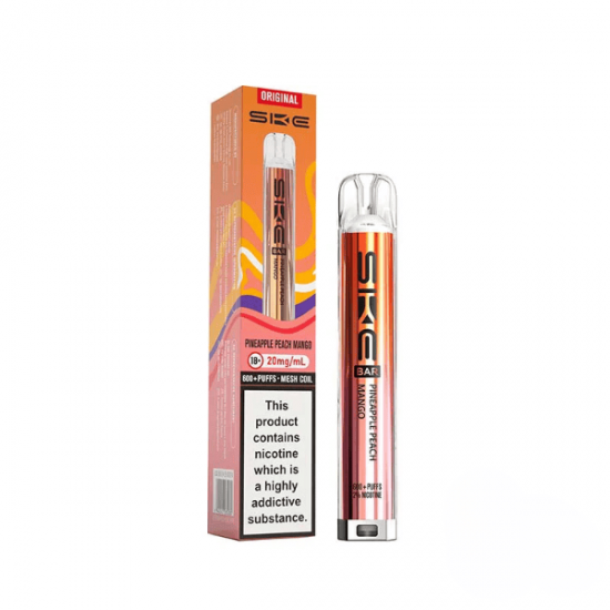 SKE Original Bar 600 Compliant Post June 1st Prefilled Pod Kit [Pineapple peach mango/ 20mg]