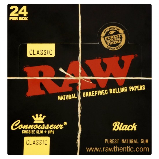 Raw Black Classic King Size 24