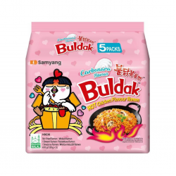 Samyang Buldak Carbonara Flavoured Ramen 130g x 5