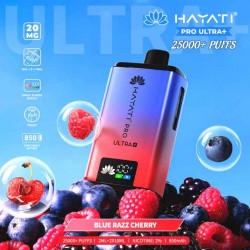 HAYATI PRO ULTRA + 25K - KIT - BLUE RAZZ CHERRY - 20MG