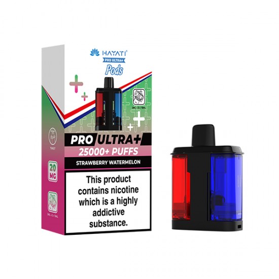 HAYATI PRO ULTRA+ 25K REFILL STRAWBERRY WATERMELON 20MG