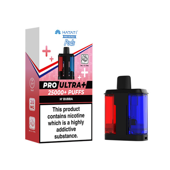 HAYATI PRO ULTRA+ 25K REFILL H'BUBBA 20MG