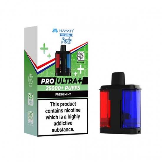 HAYATI PRO ULTRA+ 25K REFILL FRESH MINT 20MG