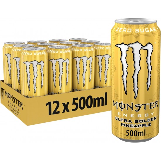 Monster Ultra Gold Pineapple 500ml