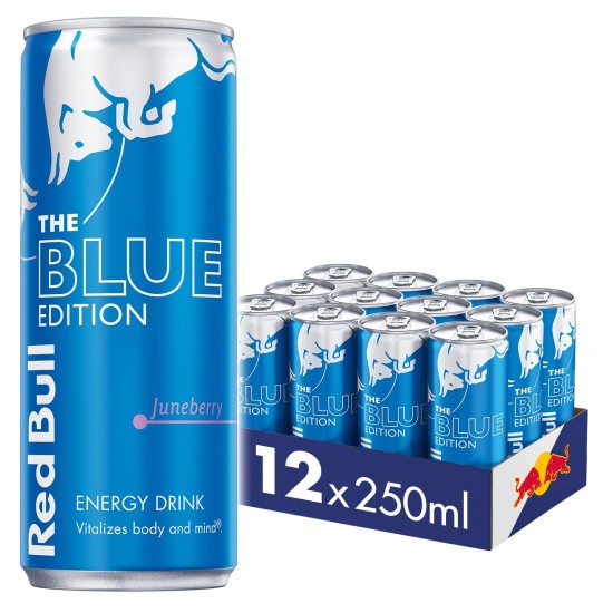 Red Bull The Blue Edition(Juneberry) 250ml x 12