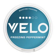 Velo Freezing Peppermint 20 Nicotine Pouches 10.9mg/Pouch 14g x 10