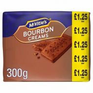 Mcvities Bourbon Creams 12x300g 1.25p