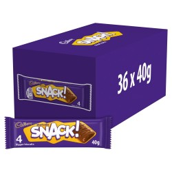 Cadbury SNACK Short Cake 36x40g