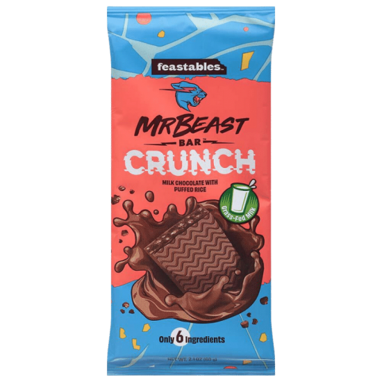 Mr beast bar Milk Crunch 60g