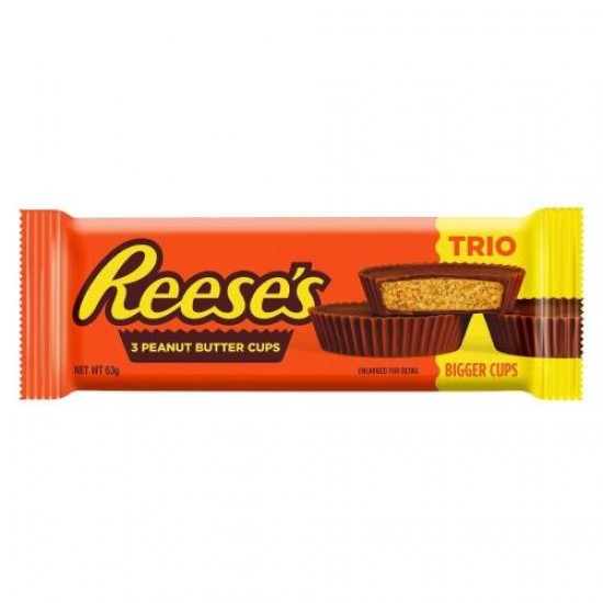 Reeses 3 Peanut Butter Cups 46g x 48 