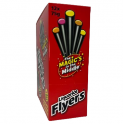 Flyers Liquorice 12 x 75g pack