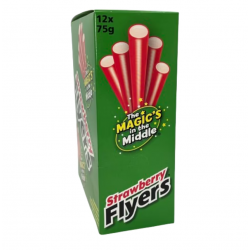 Flyers Strawberry 12x75g Pack