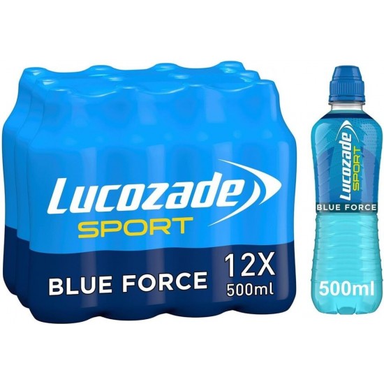 Lucozade Sports Blue Force NPM 12x500ml