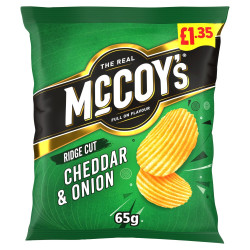 Mccoy’s Cheddar and Onion PMP £1.35