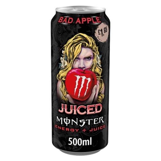 Monster Energy Drink Bad Apple 500ml PMP £1.65
