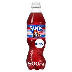 Fanta Forest Berries Zero Sugar (Chucky) 12 x 500ml PM £1.40 Bottles