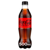 Coca Cola (Irish) Zero Sugar Bottle 500ml - 24 Pack