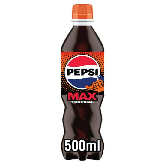 Pepsi Max Tropical 500ml - 12 Pack
