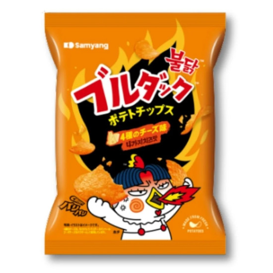 Samyang Buldak Chips Quattro 55g