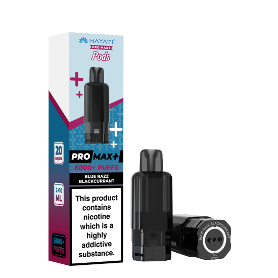 Hayati Pro Max+ - Refills - Blue Razz Blackcurrant - 20mg