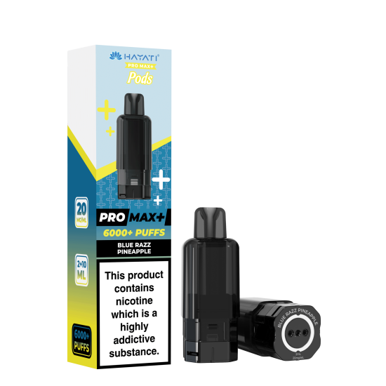 Hayati Pro Max+ - Refills - Blueberry Razz Pineapple - 20mg
