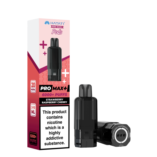 Hayati Pro Max+ - Refills - Strawberry Raspberry Cherry - 20mg