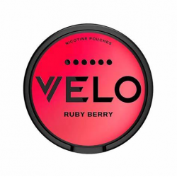 Velo Nicotine Pouches Ruby Berry 17mg