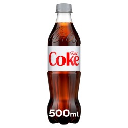 Diet Coke Cafe Pack 500ml NRP X 24(Best Beofre:31 May 2025)