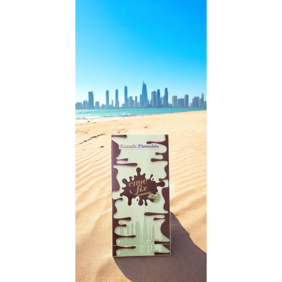 ChocoFix Pistachio and Kunfah Chocolate Cake Bar