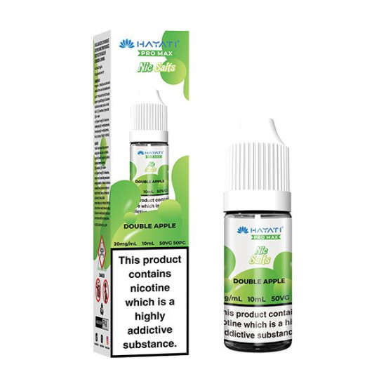 Double Apple Nic Salt E-Liquid by Hayati Crystal Pro Max 10ml | 20mg