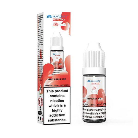 Red Apple Ice Nic Salt E-Liquid by Hayati Crystal Pro Max 10ml | 20mg