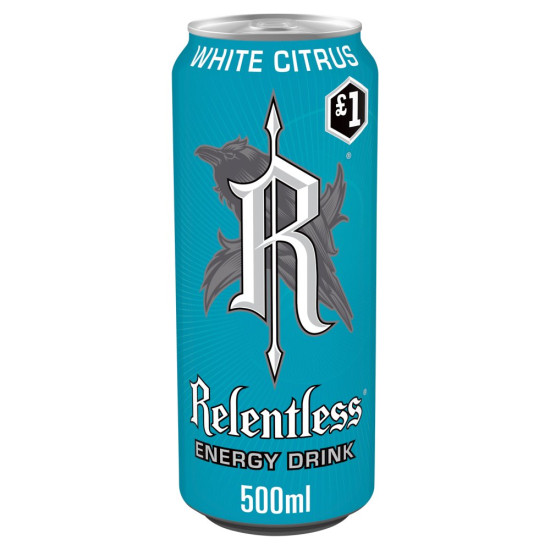 Relentless Citrus Energy Drink 500ml PMP £1