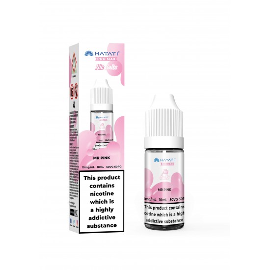 Mr Pink Nic Salt E-Liquid by Hayati Crystal Pro Max 10ml | 20mg