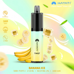 Banana Ice Hayati Twist Disposable 5000