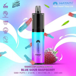 Blue Sour Raspberry Hayati Twist 5000 Disposable Kit 