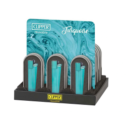 Metal Clipper Turquoise