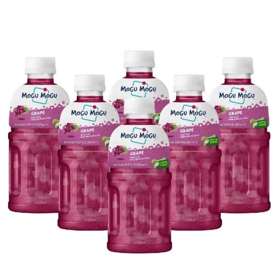 Mogu Mogu Grape 320ml Pack 6