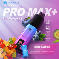 Hayati Pro Max+ 6000 Puffs 20mg - Blue Razz GB