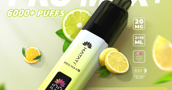 hayati pro ultra plus lemon and lime Lemon & Lime Hayati Pro Max Vape Juice main image 1