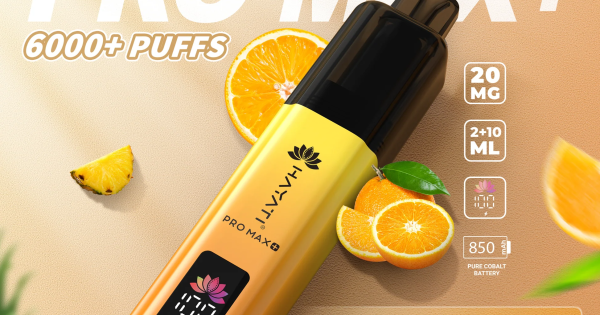 Hayati Pro Max+ 6000 Prefilled Pod Vape Kit Pipeline Punch