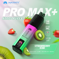 Hayati Pro Max+ 6000 Puffs 20mg - Strawberry Kiwi