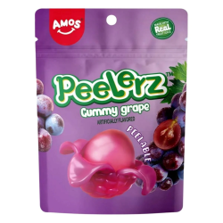 Amos Peelerz Gummy Grape 65g