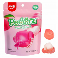 Amos Peelerz Gummy Peach 65g