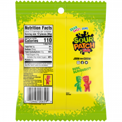 Sour Patch Kids Peg Bag 102g