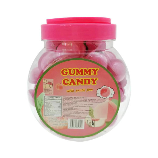 Gummy Candy Peach Jam 10g