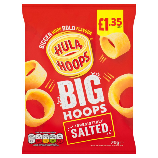 Big Hoops Irresistably Salted PMP £1.35